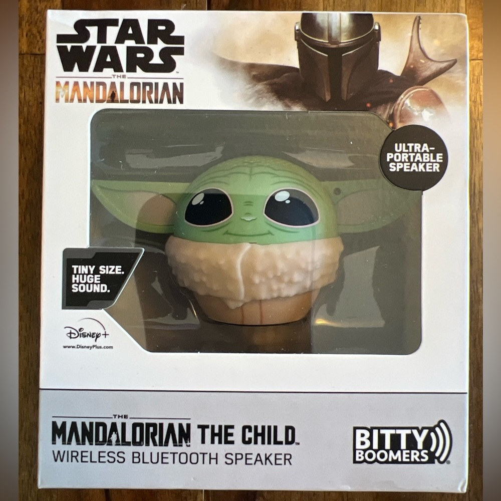 Bitty Boomers The Mandalorian Baby Yoda Bluetooth Speaker